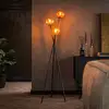 Image de Onooro Bologna Lampadaire E27 à 3 sources lumineuses, BE614-7776/77,