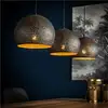Image de Onooro Dubai Globe Suspension E27 à 3 sources lumineuses, BE614-8098/56,