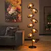 Image de Onooro New York Lampadaire E27 à 8 sources lumineuses, BE614-8402/76,