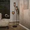 Image de Onooro Novoli Lampadaire E27 à 3 sources lumineuses, BO683-8435/90,