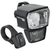 Image de TRELOCK LS 940-HB Lighthammer 150 Lux E-Bike 12 V Phare de vélo   avec Interrupteur de Feux de Route et Support de Guidon   Homologué StVZO