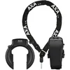 Image de AXA KIT IMENSO L Retractable + ULC 130 + Sac DE Transport - Kit antivol de Cadre avec chaîne à enfoncer et Sac - Haute sécurité