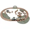 Image de Circuit de train en bois Little Farm
