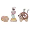 Image de Fairy Garden Coffret cadeau 3 jeux d'éveil en bois Rose