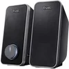 Image de Trust Arys Enceinte PC 2.0 pour Ordinateur, Haut Parleur PC, 28 Watt, Jack 3,5 mm, Alimentation USB, pour Portable, Tablette, Smartphone - Noir