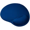Image de Trust Bigfoot Tapis de Souris Ergonomique avec Repose Poignet en Gel, 236 x 205 mm, avec Remplissage, Base Antidérapante, Gel Pad pour Ordinateur, PC, Portable, Bureau - Bleu