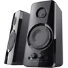 Image de Trust Tytan Enceinte PC 2.0 pour Ordinateur, 36 Watt, Jack 3.5 mm, Alimentation USB, Speaker avec Connexion Line-in pour Tablette, Téléphone, PC, Laptop - Noir