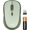 Image de Trust Yvi+ Souris sans Fil Silencieuse avec Conception Durable, 800-1600 DPI, pour Gauchers et Droitiers, Récepteur USB Stockable, Mouse Compacte pour PC, Ordinateur Portable, Mac - Vert