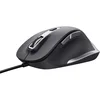 Image de Trust Fyda Souris Filaire, Conception Durable, 600-5000 DPI, 6 Boutons, Câble USB 150cm, Souris Ergonomique avec Fil pour PC, Ordinateur Portable, Macbook, Mac, Bureau - Noir (Lot de 2)