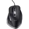 Image de Trust FYDA Souris ergonomique filaire optique noir 6 Boutons 5000 dpi ergonomique