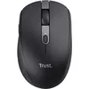 Image de Trust Ozaa Souris sans Fil Bluetooth + 2.4GHz, Souris Silencieuse Compacte Multi-appareils, 60% de Plastiques Recyclés, Souris Bluetooth Rechargeable PC Ordinateur Portable Android Mac - Noir