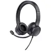 Image de Trust Ayda Micro-casque supra-auriculaire filaire Stereo noir micro-casque, volume réglable, mise en sourdine du microphone ordinateur