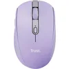 Image de Trust Ozaa Souris sans Fil Bluetooth + 2.4GHz, Souris Silencieuse Compacte Multi-appareils, 60% de Plastiques Recyclés, Souris Bluetooth Rechargeable PC Ordinateur Portable Android Mac - Pourpre