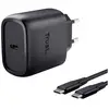 Image de Trust Maxo Chargeur USB 45 W Power Delivery 3.0 noir intérieure chargeur rapide, GaN, USB Power Delivery (USB-PD)