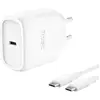 Image de Trust Maxo Chargeur USB 45 W Power Delivery 3.0 blanc intérieure USB Power Delivery (USB-PD), chargeur rapide, GaN