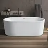 Image de RIHO Modesty Baignoire en îlot, ovale, B090001105,