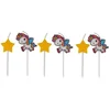 Image de Folat 65049 Lot de 6 bougies d'anniversaire Motif licorne