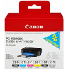 Image de Canon Pack 6 cartouches PGI-550/CLI-551