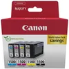 Image de Canon Cartouche Encre - PGI-1500 C M Y BK Cartouches d'encre Couleur Authentiques pour imprimante - 4 Packs (1 x Noir, 1 x Cyan, 1 x Magenta & 1 x Jaune)