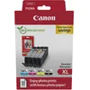 Image de Canon CLI-581XL Lot de 4 Cartouches d'encre Authentiques à Haut rendement (Noir, Cyan, Magenta, Jaune) ; Comprend 50 Feuilles de Papier Photo 10 x 15 cm   Multipack en Carton