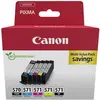 Image de Canon Encre PGI-570 CLI-571 dorigine pack bundle noir, noir, cyan, magenta, jaune 0372C006