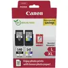 Image de Canon Encre PG-540L+CL-541XL dorigine pack bundle noir, couleur 5224B012