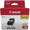 Image de Canon PGI-550XL Lot de 2 Cartouches d'encre Authentiques à Haut rendement (Noir)