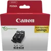 Image de Canon PGI-525 Twin Pack de 2 Cartouches (2X Noir) Certifié (Carton Recyclable 2024)