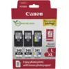 Image de CANON Pantum PG540Lx2 / CL541XL PVP SEC Lot de 3 cartouches d'encre - Noir et couleur