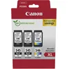 Image de Canon PG-545XL x 2 / CL-546XL Cartouches d'encre Authentiques à Haut rendement, Lot de 3 (2 x Noir, 1 x Couleur) - Carton Multipack