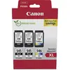 Image de Canon Encre PG-545XL+CL-546XL dorigine paquet de 3 noir, noir, couleur 8286B013