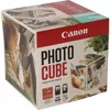 Image de Canon Photo Cube Creative Pack, Blue - PG-560/CL-561 Ink with PP-201 Glossy Photo Paper 5x5 (40 Sheets) + Photo Frame - Compatible with PIXMA Printers