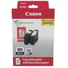 Image de Canon PG-595 / CL-586 - Multipack d’Origine Cartouche Noire & Cartouche Couleur - Jusqu'à 180 Pages A4 + 50 Feuilles Papier Photo 4×6 (GP-501)