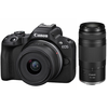 Image de Canon EOS R50 + 18-45mm + 75-300mm 150  de remise