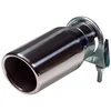Image de AUTO-STYLE Embout d'échappement Inox - rond 76mm - longueur 178mm - 40-58mm joint