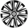 Image de AUTO-STYLE Jeu d'enjoliveurs Nardo 15-inch argent/noir