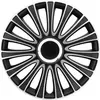 Image de AUTO-STYLE Jeu d'enjoliveurs LeMans 17-inch noir/argent