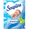Image de SOUPLINE Sachets Armoire Rafraîchissants, Parfum Air Frais, Parfume le Linge de Maison, Un Complément Idéal à l’adoucissant Linge, Soupline Grand Air Désodorisant Armoire 1 Boîte avec 3 Sachets