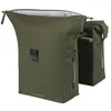 Image de Basil Soho Sacoche Double Nordlicht MIK   imperméable   41 l   avec éclairage LED   en Polyester recyclé   Vert