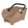 Image de Basil Cento Neo Panier de vélo arrière, 21 l, en Plastique recyclé, réfléchissant, 46,9 x 23,7 x 14,1 cm, Sable