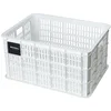 Image de Basil Fietskrat L Groot 40 Liter Wit