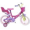 Image de albri Fille de 14 Pouces, Vélo Disney Minnie Rose