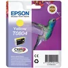 Image de Epson T0804 Yellow Hummingbird Genuine Ink, Claria Photo HD Ink Cartridge