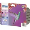 Image de Epson Encre T0807 dorigine pack bundle noir, cyan, magenta, jaune, cyan photo, magenta photo C13T08074011