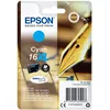 Image de Epson 16XL Cyan Pen & Crossword High Yield Genuine, DURABrite Ultra Ink, XL High Capacity