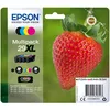 Image de Epson Multipack 29XL Fraise, Cartouches d'encre d'origine XL Haute capacité, 4 couleurs: Noir, Cyan, Magenta, Jaune