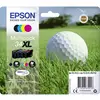 Image de Epson Encre T3476, 34XL dorigine pack bundle noir, cyan, magenta, jaune C13T34764010