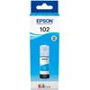 Image de Epson 102 EcoTank Cyan, Bouteilles d'encre d'origine, ET-2700 ET-2750 ET-2751 ET-2756 ET-2850 ET-2851 ET-2856 ET-3700 ET-3750 ET-4750 ET-4850 ET-4856 ET-15000 (Lot de 2)