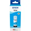 Image de Epson 104 EcoTank Cyan, Bouteilles d'encre d'origine, ET-1810 ET-2710 ET-2711 ET-2712 ET-2714 ET-2715 ET-2810 ET-2811 ET-2812 ET-2814 ET-2815 ET-2720 ET-2721 ET-2820 ET-2821 ET-2825 ET-4700 ET-4800