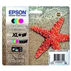 Image de Epson Multipack 603 Etoile de Mer, Cartouches d'encre d'origine, 4 couleurs : Noir XL, Cyan, Magenta, Jaune, XP-2100 XP-2150 XP-3100 XP-3150 XP-4100 XP-4150 WF-2810DWF WF-2820 WF-2840 WF-2850D WF-2870